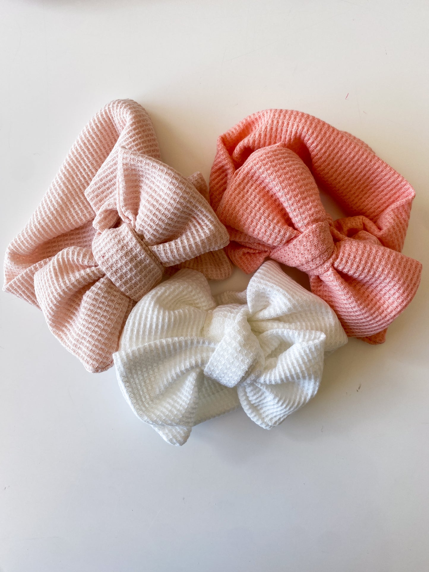 Top knot head band - Light pink